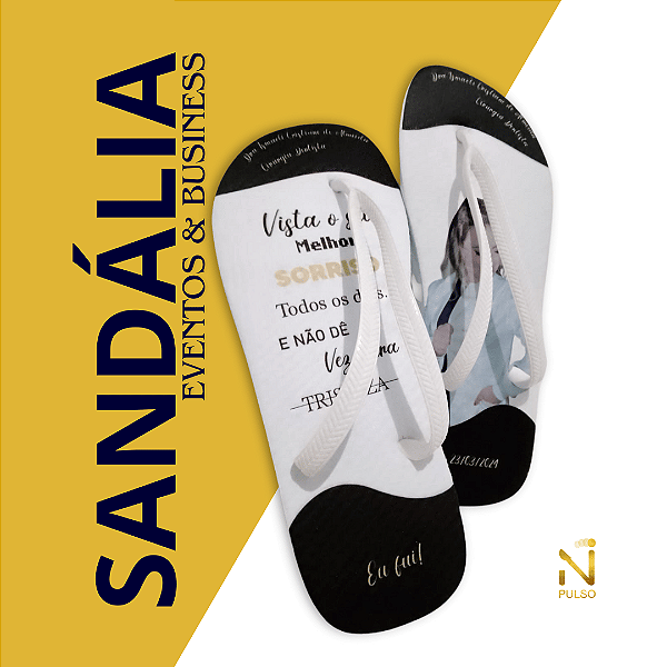 Sandália Personalizada Adulto