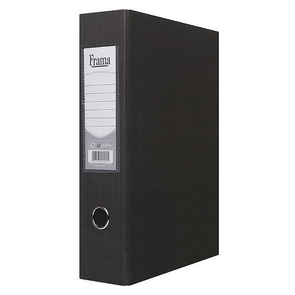 Pasta Registradora AZ Ofício Com Visor Grafite – Frama 35612307