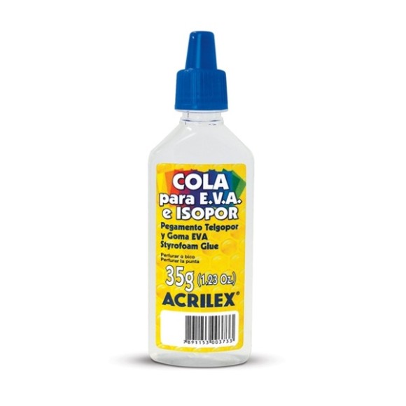 COLA E.V.A E ISOPOR 35GR ACRILEX
