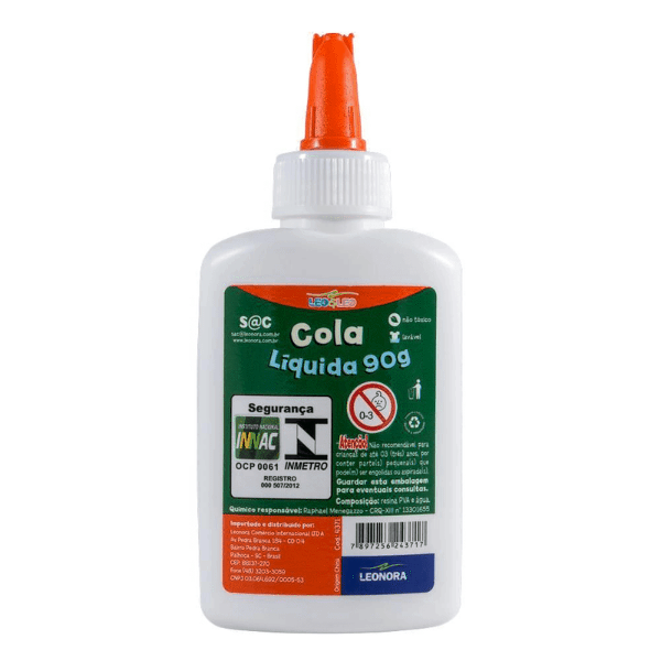Cola Líquida Leo&Leo Branca 90G