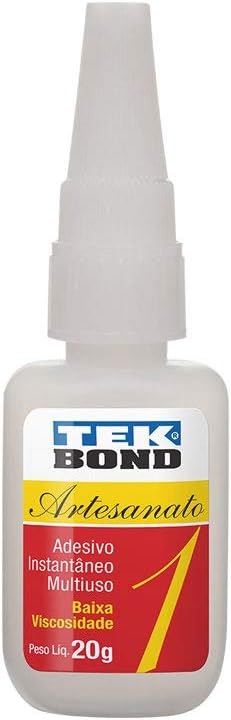 TEK BOND Adesivo Instantâneo Multiuso 1 Tek Bond Baixa Viscosidade - 10527002804