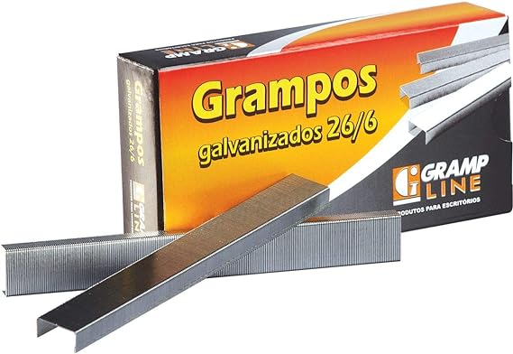Grampo para Grampeador, Gramp Line, Multicor