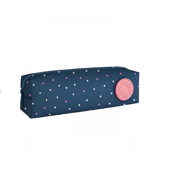 Estojo Simples Médio Académie Dots Tilibra