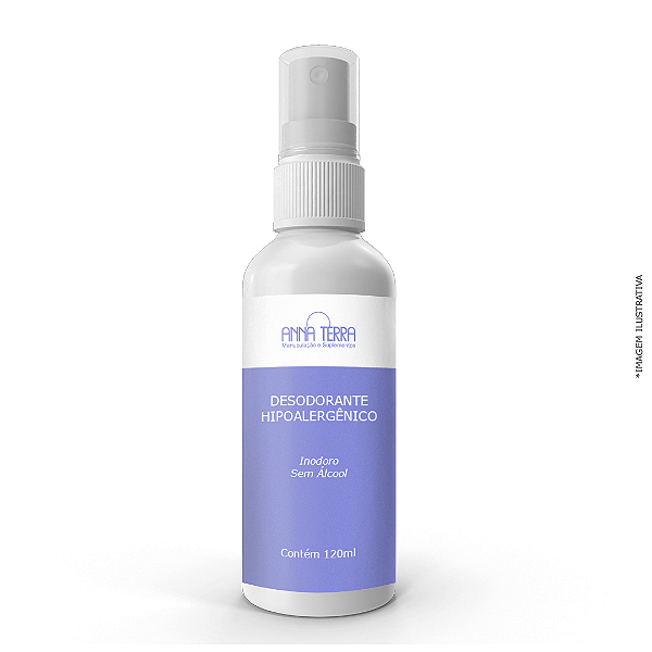 Desodorante Hipoalergênico Inodoro 120ml