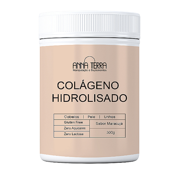 Colágeno Hidrolisado Maracujá 300g