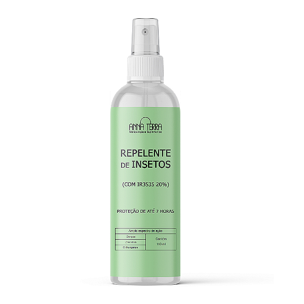 Repelente de Insetos IR 3535 a 20% 110ml