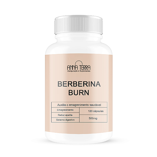 Berberina-Burn 500mg 120 Cápsulas