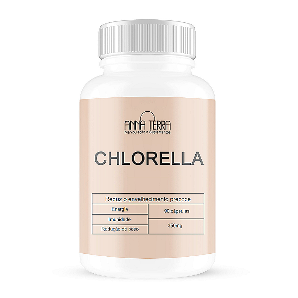Chlorella 350mg 90 Cápsulas