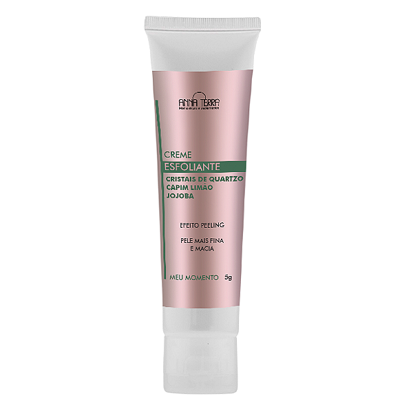 Creme Esfoliante Cristais de Quartzo e Jojoba 50g - Linha meu Momento