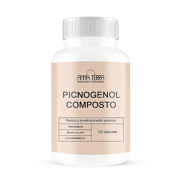 Picnogenol Composto 120 Cápsulas