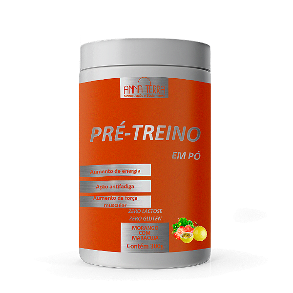Pré-Treino 600g morango com maracujá