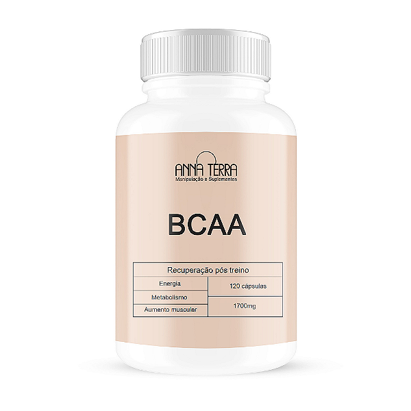 Bcaa 1700mg - 60 Cápsulas