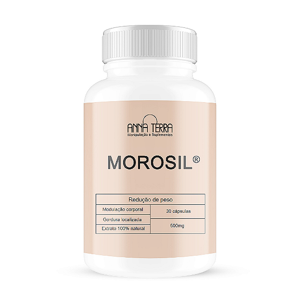 Morosil® 500mg Com Selo de Autenticidade 30 Cápsulas