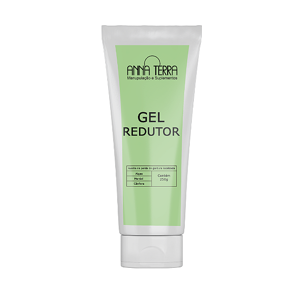 Gel Redutor com Mentol/Canfora/Algas 250g