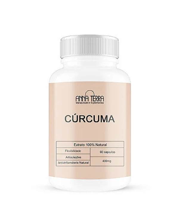 Cúrcuma 400mg 60 Cápsulas