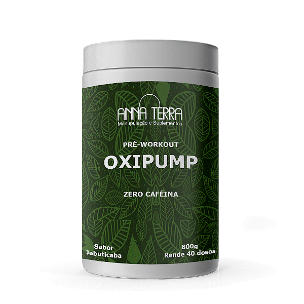 Pre-Workout Oxipump - Zero Cafeína - 40 doses
