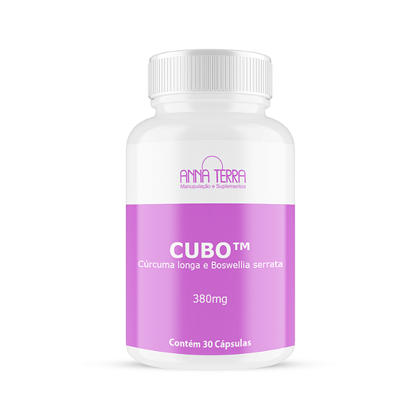 CUBO - Cúrcuma longa e Boswellia serrata - 380mg - 30 cápsulas