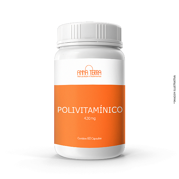 Polivitamínico 420mg - 60 Cápsulas