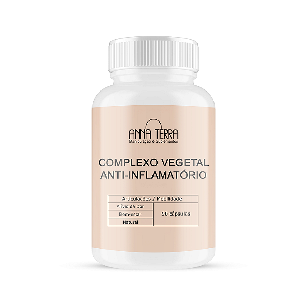 Composto Vegetal Anti-inflamatório - 90 cápsulas