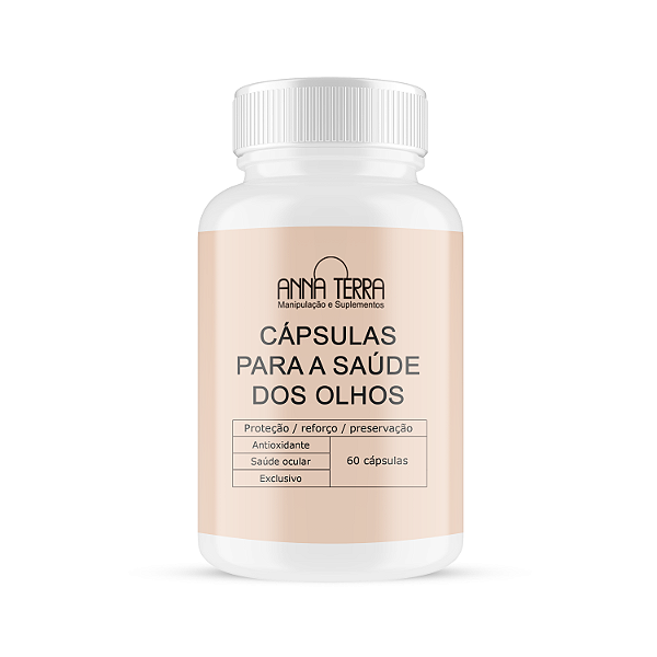Cápsulas para saúde dos olhos - 60 cápsulas