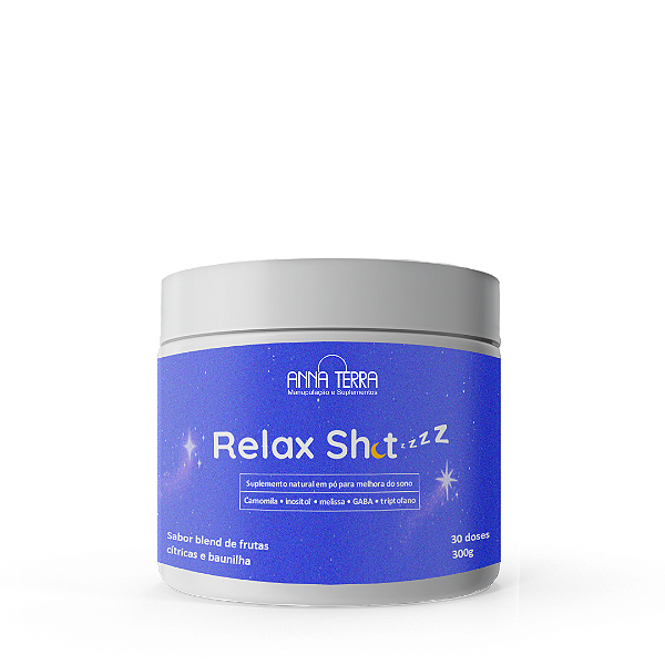 Relax Shot - Fórmula natural para melhora do sono - 300g