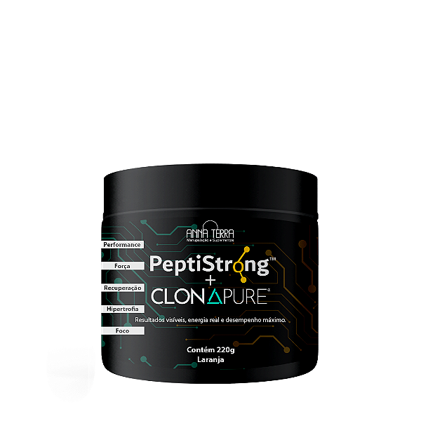 PeptiStrong com Clonapure - 30 doses - Combinação inteligente para máxima performance