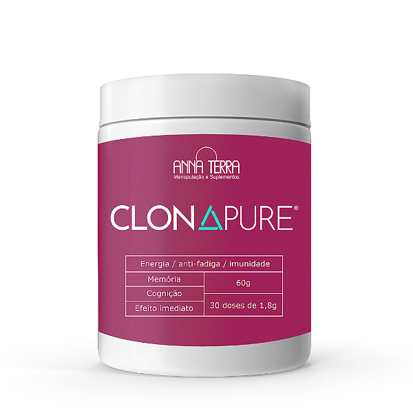 Clonapure - Creatina de efeito imediato - 60g - COM SELO DE AUTENTICIDADE - 30 DOSES