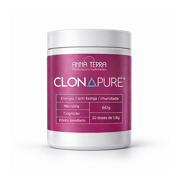 Clonapure - Creatina de efeito imediato - 60g - COM SELO DE AUTENTICIDADE - 30 DOSES