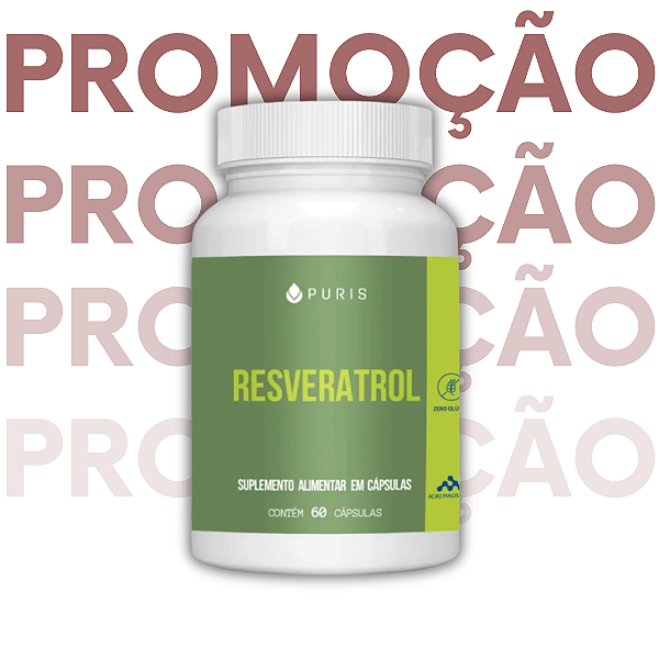 Resveratrol Puris - 60 cápsulas | Antioxidante
