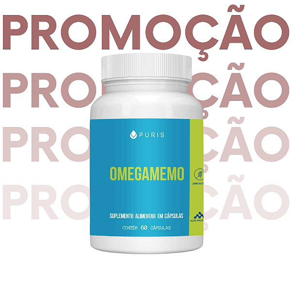 Omegamemo 1000mg Puris - 60 cápsulas