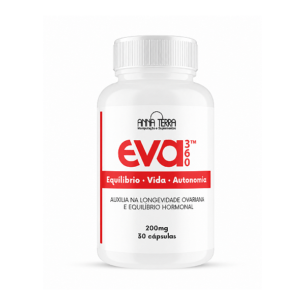EVA 360 - Equilíbrio, Vida e Autonomia - 200mg 30 cápsulas
