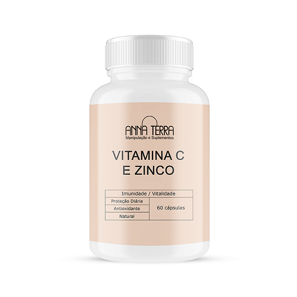 Vitamina C + Zinco - 60 cápsulas