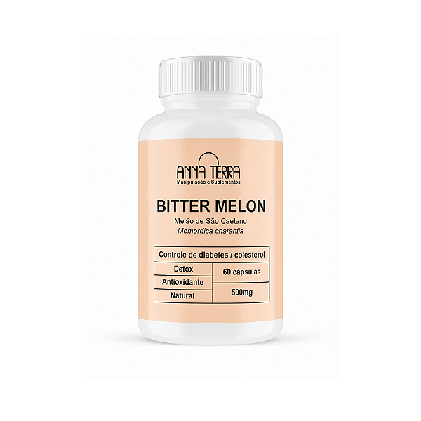 Bitter Melon 500mg - Melão de São Caetano - 60 cápsulas