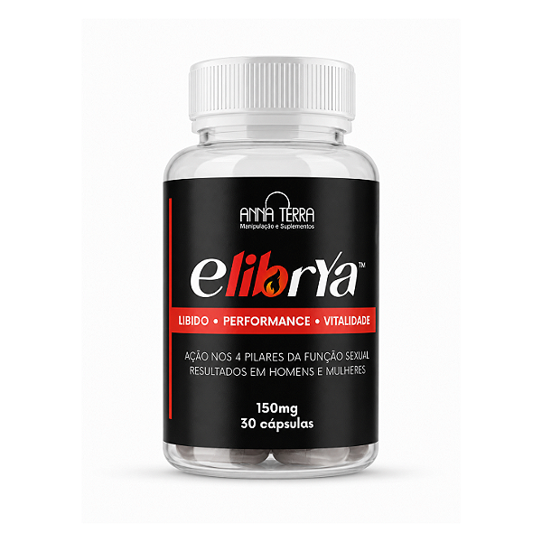 Elibrya 150mg 30 cápsulas - Libido e vitalidade