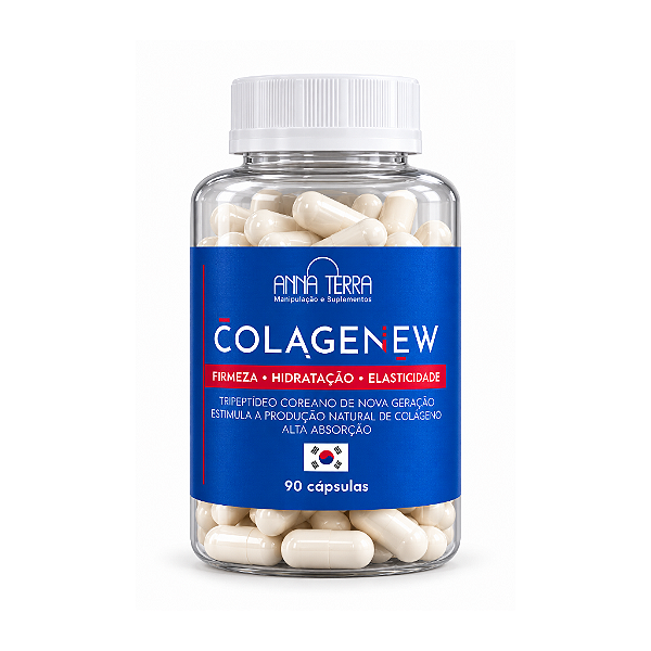 Colagenew 90 Cápsulas 1g | Colágeno Coreano para Pele - Beleza de dentro para fora