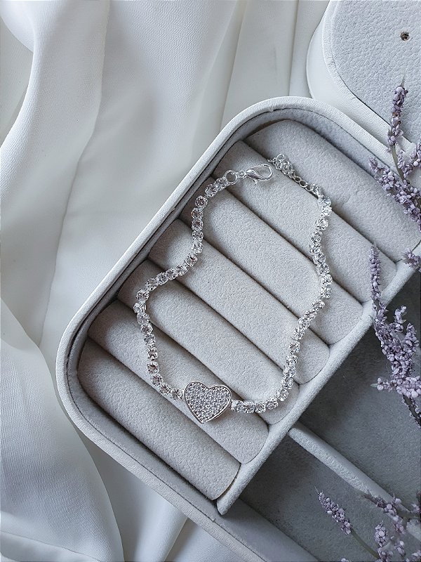 Pulseira riviera ♡ cravejado