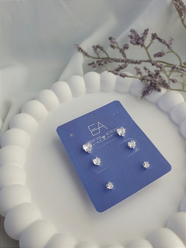 Trio ponto de Luz corações