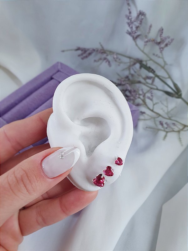 Trio Ponto de Luz ♡ pink