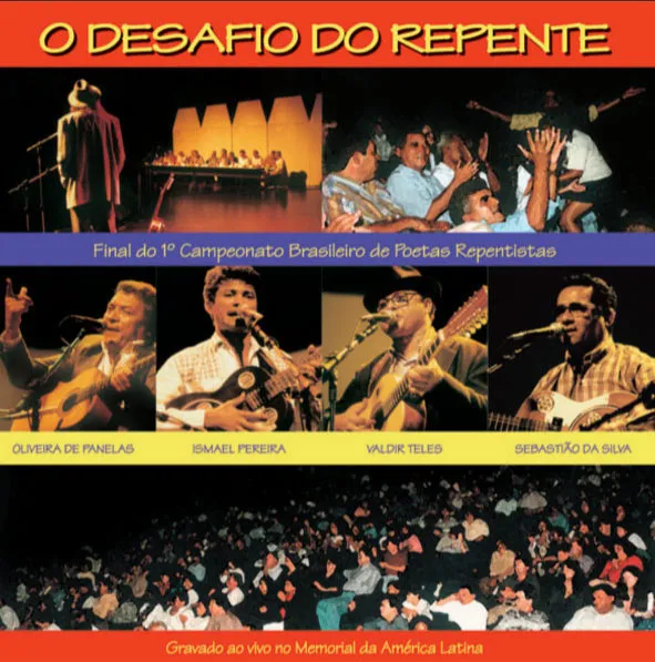 O DESAFIO DO REPENTE - Oliveira e Panelas, Ismael Pereira, Valdir Teles e Sebastião da Silva (CD DUPLO)