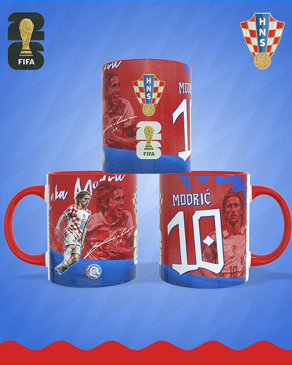 CANECA LUKA MODRIĆ PERSONALIZADA 325m