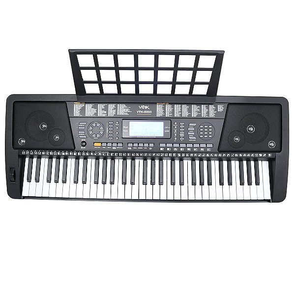 Teclado Musical 61 Teclas Midi Voik VTM-5000