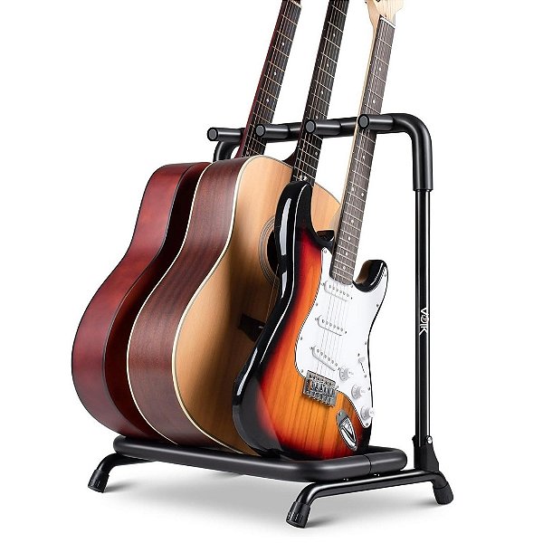 Suporte Para 3 Instrumentos Voik SCI-3 Violão Guitarra Baixo