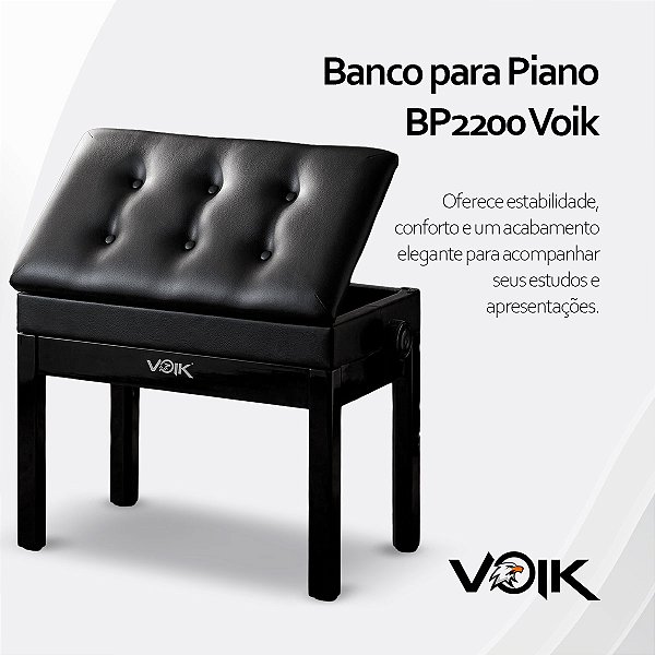 Banco de Piano Voik BP-2200