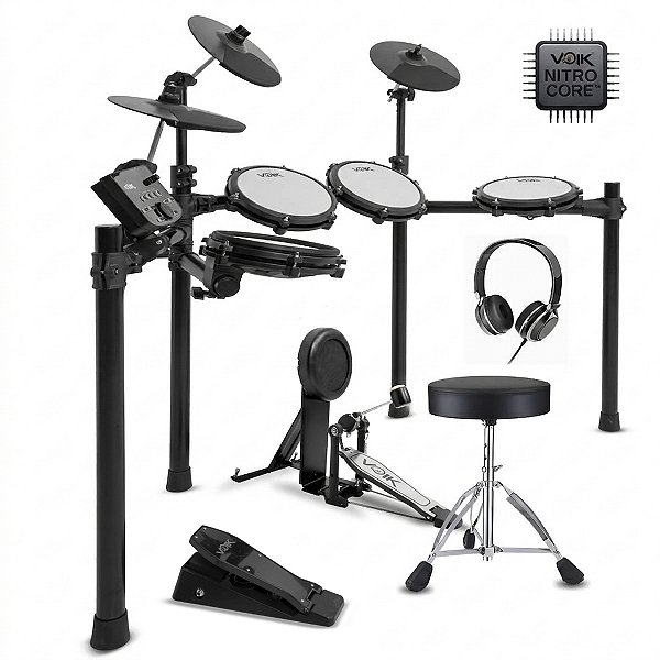 Bateria Eletrônica Voik BOOST-700
