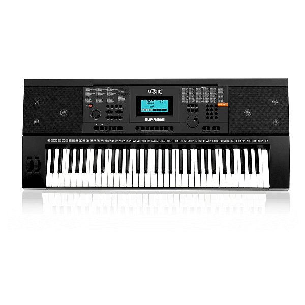 Teclado Musical Profissional 61 Teclas Voik VTX-850 Supreme
