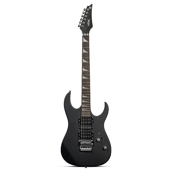 Guitarra Elétrica Profissional Superstrato Voik 200 Matte Black
