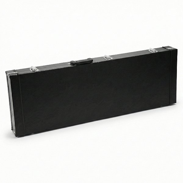 Case para Guitarra Voik Vcg-20l Couro Acolchoada Alça e Chave