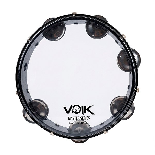 Pandeiro Voik Pv200 Cristal Master Series 10 Polegadas