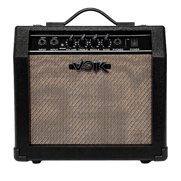 Cubo Amplificador Para Guitarra Voik GT-15 15 Watts