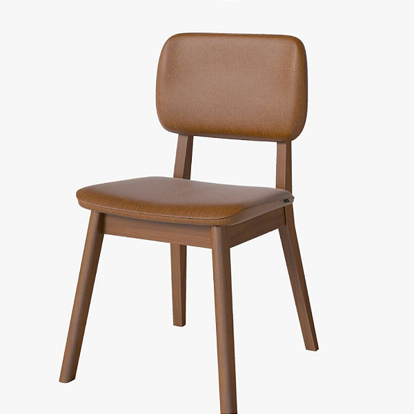 kit 4 Cadeiras Jantar Classic Estofado Madeira Maciça